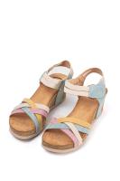 Lyla Wang Sandalias mujer de Cuña Multicolor y plataforma  para verano - details 11