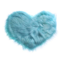 Carpetas De Plush Para Sala De Estar Y Dormitorio Diseño De Corazón Espesadas Y Modernas Para Mujeres Alfombra De Bay Window Para Nuevo Hogar Textil - details 4