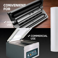 50 Bolsas De Sello Vacío De Premium Para Alimentos Organizador De Cocina Reutilizables BPA-Free Para Refrigerio Y Microwaving - details 8