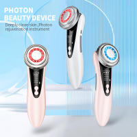 Dispositivo De Belleza Facial Multifuncional LED Luz Electrónica De Alta Frecuencia Masajeador Lifting Tensión Rejuvenecimiento De La Piel - details 0