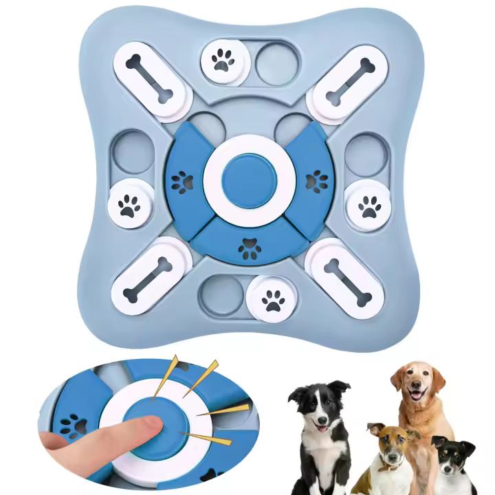 Juguetes Para Perros Dispensador De Alimentos Interactivo Para Aumentar La Inteligencia De Tu Mascota Juego De Entrenamiento Antideslizante - 1