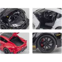 Coche De Acción Con Luz Y Sonido Supra De Aleación De Zinc Para Niños Modelo a Escala 1:22 Con Puertas Abiertas Coche Deportivo Regalo Para Cumpleaños - details 4