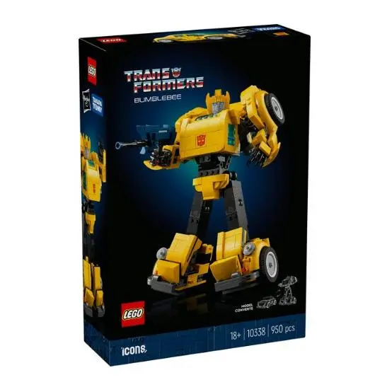 LEGO ICONS TRANSFORMERS BUMBLEBEE SET 10338 - 1