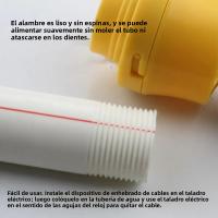 Kit De Herramientas Para Tubos 6pcs Hacedor De Roscas Para Reparación De Fugas En Tubos Domésticos Herramienta De Fijación De Roscas De Plomería - details 8
