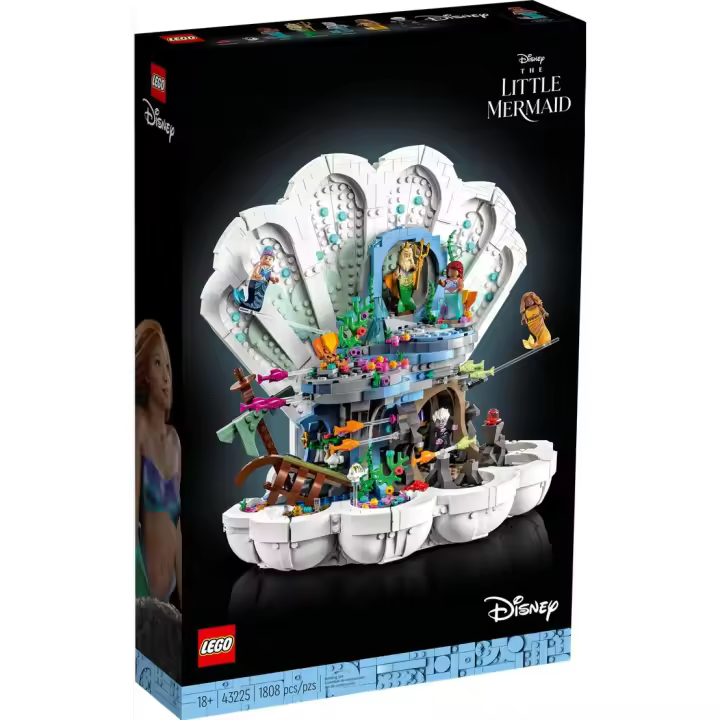 LEGO DISNEY 43225: Concha real de la Sirenita - 1