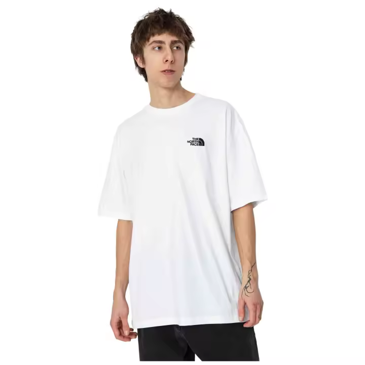 Camiseta de Manga Corta The North Face Oversize para hombre en color blanco - 1