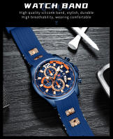 Reloj De Pulsera Deportivo MINI FOCUS Rojo Para Hombres Lujo Cronógrafo Cuarzo Con Correa De Silicona Manos Luminosas Fecha Resistente Al Agua - details 10