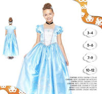 Disfraz de Carnaval halloween de Niño Niña, Vestido de Princesa Azul, Bella Para Niñas Mujer, Vestido de princesa para Fiesta de Noche de Navidad,Cosplay - details 1