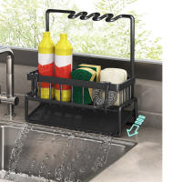 Organizador De Cocina En Acero Inoxidable Estante Para Esponja Y Toalla Soporte Para Grifo Riega Jabón Accesorios De Cocina - details 5