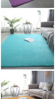 Alfombra De Sala De Estar Estilo Japonés De Veludo Coral Sólido Alfombra Para Dormitorio Alfombra Para Cama Alfombra Moderna Corta De Pelo Alfombra Decorativa Para Hogar Y Hotel - details 7