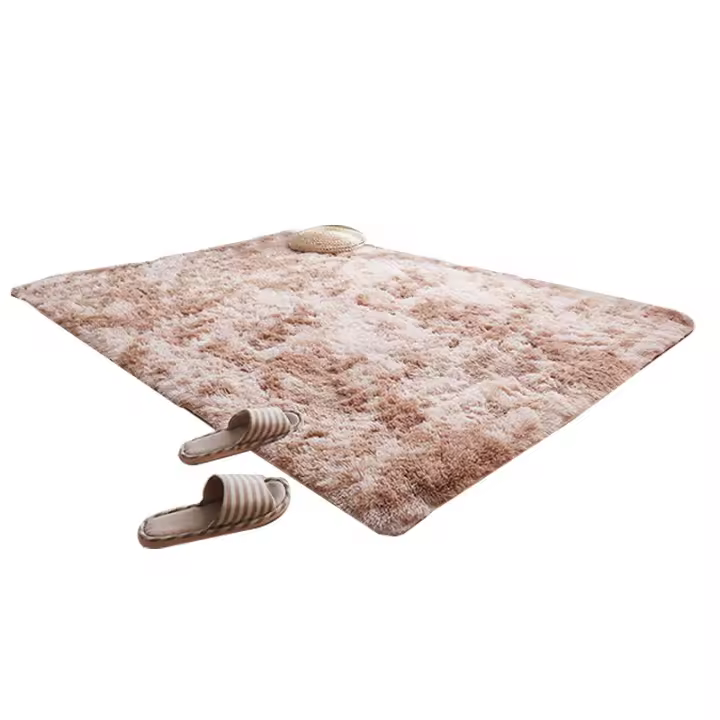 Rugs Bedroom Modern Rugs for Living Room Fluffy Shag Rugs Extra Soft and Cozy Area Rug Thick Fluffy Indoor Anti-Slip Carpet for Living Room Bedroom Girls Kids (Grey White, 160*230cm) - 1