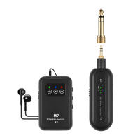 Transmisor Receptor Inalámbrico 2.4G Estéreo Para Monitor De Oído Interno Rotación De 90° Sistema De Plug And Play Baja Latencia Para Estudio Banda En Directo - details 0