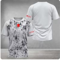 Camiseta De Tenis De Pádel Para Hombres 2024 Transpirable Y Secado Rápido Manga Corta Deporte Al Aire Libre Casual - details 11