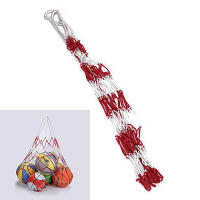 Malla De Red De Deporte De Nylon Roja Y Blanca Tejida Para Baloncesto Fútbol Voleibol Accesorios De Exterior Grande - details 1