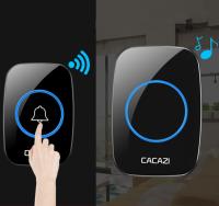 Timbre Inalámbrico - 3 Receptores - Volumen Regulable - 60 Melodías - Iluminación LEDs - Pila Incluida - Negro - details 5