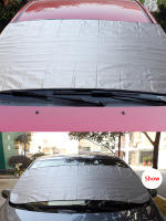 1Pc Escudo De Nieve Para Parabrisas De Coche Cubierta Anticongelante Para Ventana Frontal Protección Contra La Nieve Accesorios Para Coche - details 6