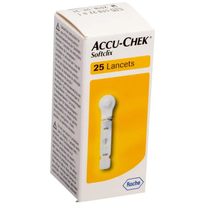 Roche Accu Chek Softclix 25 Lancetas - 1