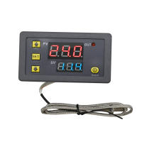 Termostato Digital K Con Sensor De Termocoplante DC 110-220V Rango De Medición -60~500℃ Termostato Incorporado Para El Hogar - details 5