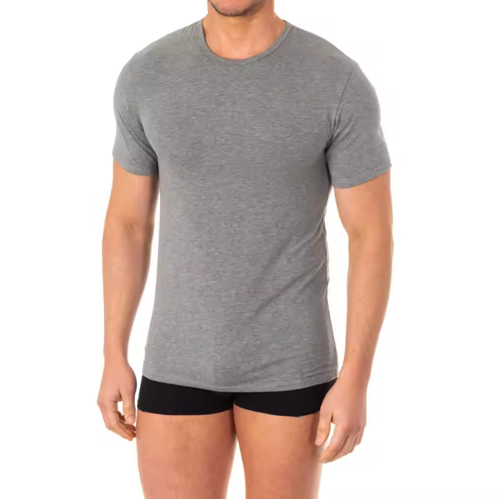Abanderado-Camiseta de manga corta y cuello redondo para Hombre A040W - 1