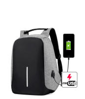Mochila Antirrobo Para Hombres Con USB Gran Capacidad Para Viajes Y Estudio Bolsa De Hombro Para Laptop Y Negocios Para Mujeres - details 5