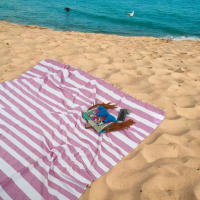 Printex Pareo Fouta con Raya - 210 x 240 cm- Pareo Manta Picnic,Yoga, Antiarena, Multiusos, Decoracion Pared - details 2