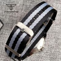 Reloj De Buceo Automático Tandorio 40mm Cristal De Zafiro Domado Acero Inoxidable Luminoso Resistente Al Agua 20BAR Masculino - details 21