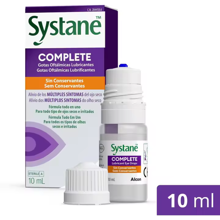 Systane Colirio Lubricante Completo para Ojos Secos 10Ml - 1