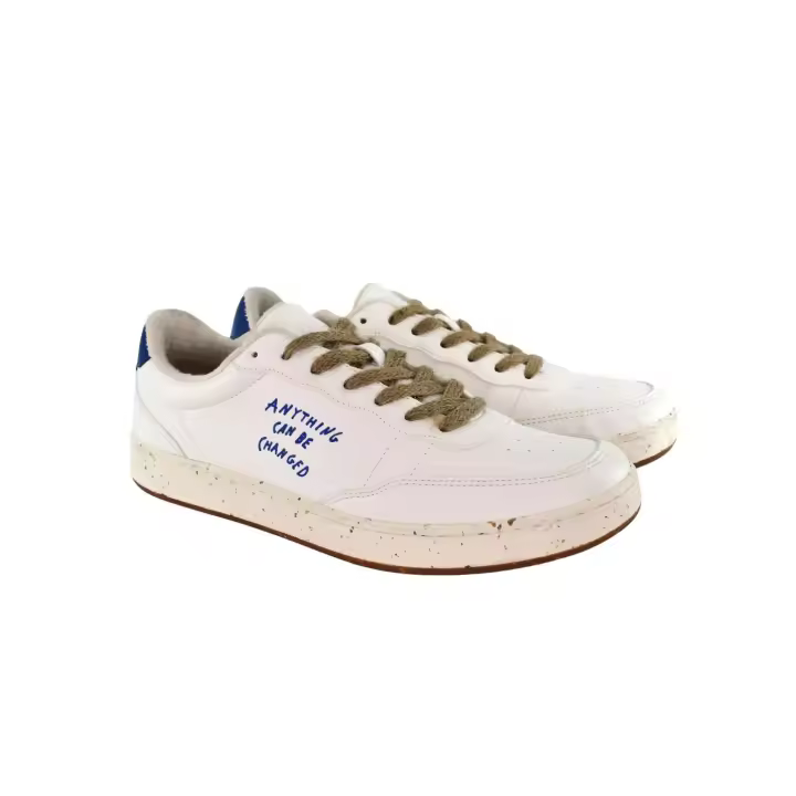 Zapatillas ACBC Evergreen Blancas Sostenibles Veganas Recicladas - 1