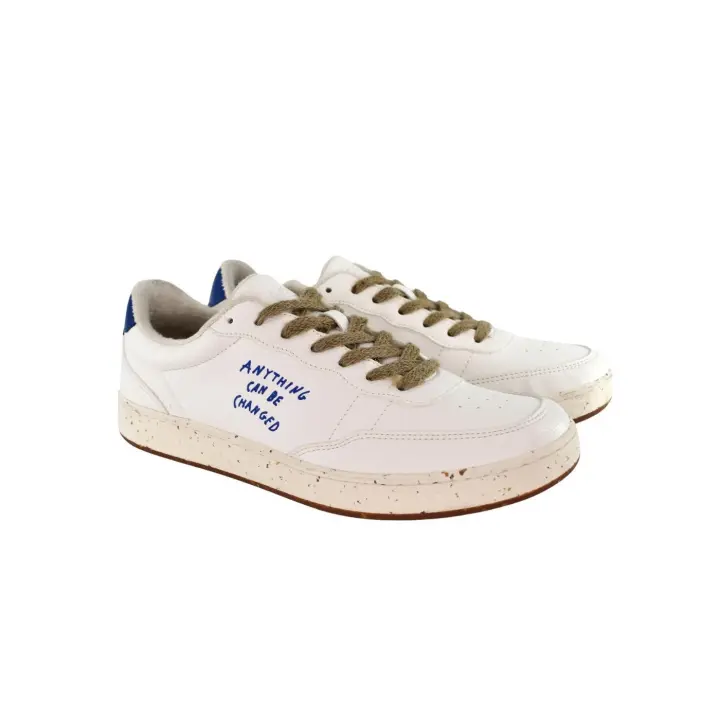 Zapatillas ACBC Evergreen Blancas Sostenibles Veganas Recicladas - 1