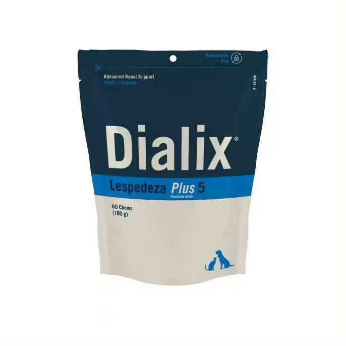 DIALIX LESPEDEZA PLUS 5 60 CHEWS VETNOVA - 1