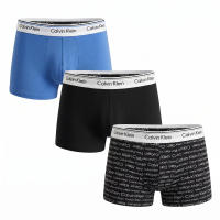 Calvin Klein-Pack 3 Bóxer Trunks Hombre Cotton Stretch Balance NP2817A