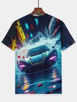 Camiseta De Carreras Para Niños Camisetas De Verano Para Niños Ropa Infantil Estilo Ingles Microfibra Impresión Sin Químicos Originales En China - details 3