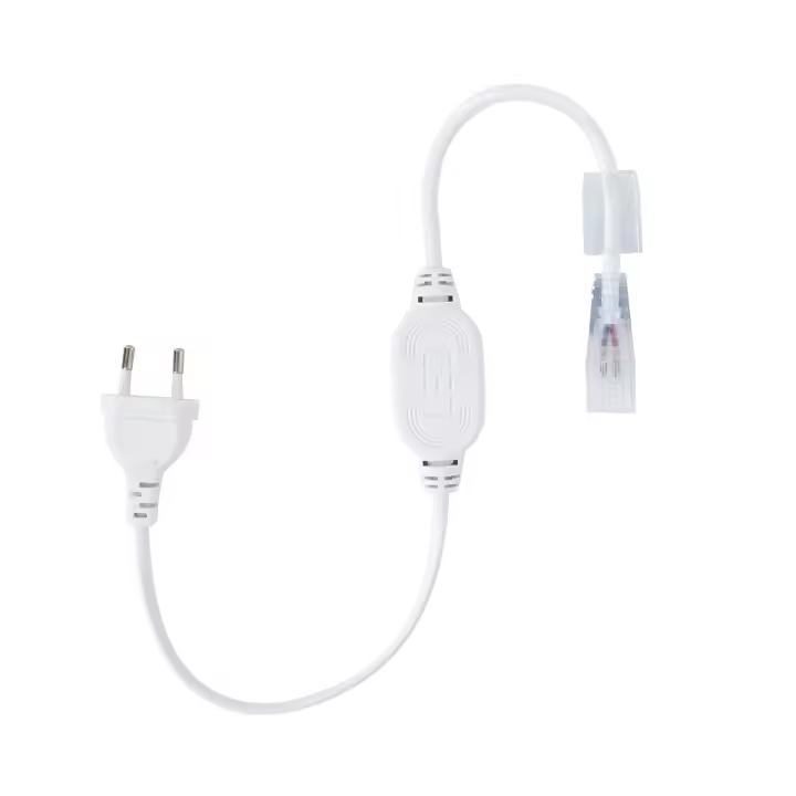 Cable Rectificador Corriente Tira LED 220V AC 120 Led/m IP65 Monocolor Corte 50cm | Ledkia - 1