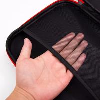 Bolsa De Herramientas Impermeable Grande Con Borde Rojo 2 Tamaños Disponibles Para Electricistas Y Uso General Bolsa De Almacenamiento De Hardware - details 2