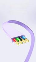 Cable Retráctil PD 100W USB C a Tipo C De Elough Cargador Rápido Para iPhone 15 MacBook Huawei Laptop Cable Tipo C De Datos Correa - details 11
