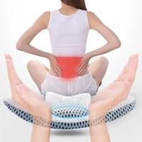 Almohada De Lumbar Con Recuperación Rápida Para Mejorar La Postura Espinal Almohada De Buckwheat 3D Para Dormir Soporte Funcional Para La Cama - details 1