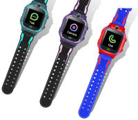 Reloj inteligente Q19 para niño y niña, dispositivo con tarjeta Sim, llamada de emergencia, camara de telefono, Chat de voz, foto, pantalla a Color, regalo, nuevo, 2024. Color Azul Verde - details 6