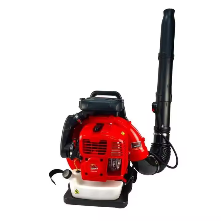Soplador de hojas con  Mochila  de gasolina-potente motor de 2 tiempos de 80cc BRACOG EB-800-E - 1