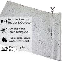 Mantel Pvc, Mantel de Rectangular Manteles de Mesa Diseño  Punto, para Fiesta, Salón, Cocina - details 2