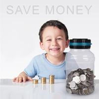 Caja De Ahorro Electrónica Con Contador De Monedas LCD Para USD Y EURO Caja De Almacenamiento De Monedas Regalo Creativo - details 1