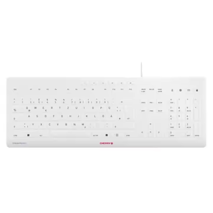 Cherry Teclado Stream Protect Plateado Teclados - 1