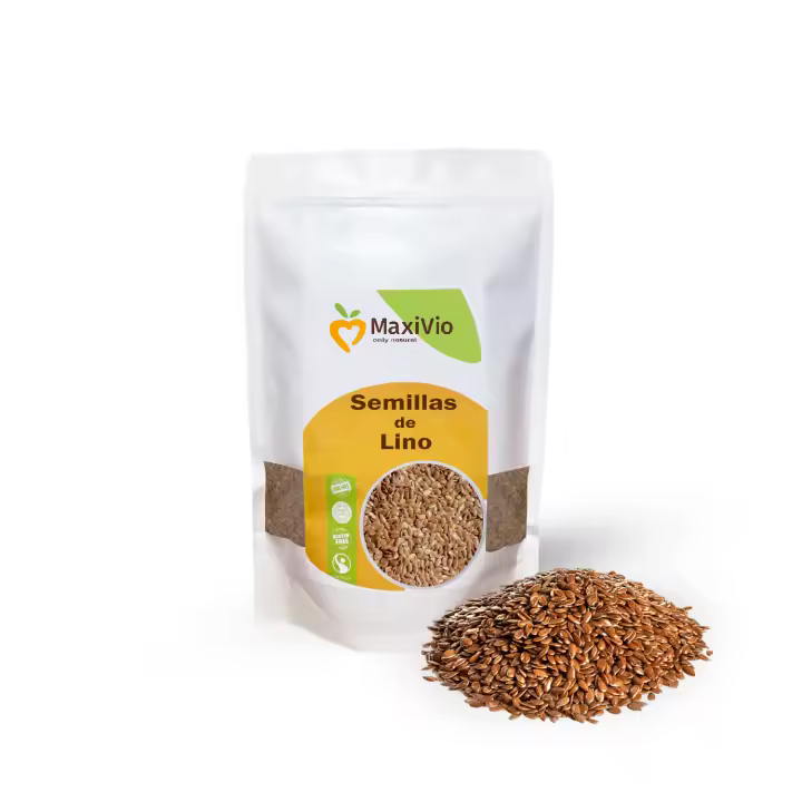 Semillas de lino 1 kg crudas - 1
