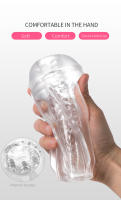 Copa De Masturbación Para Adultos Transparente Y Realista Para Hombres Con Succión De Glans Juguete Sexual Para Hombres 18+ - details 2