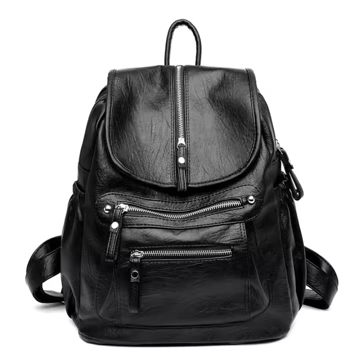 Mochara de cuero de alta calidad Para Mujer, Bolso Hombre Femenino Vintage, viaje M - 1