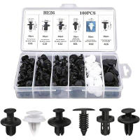 Kit De Retenci\u00f3n De Panel 100pcs Clip Pl\u00e1stico Para Autom\u00f3vil Accesorios De Prensa Y Bumper Puerta Clips De Autom\u00f3vil - details 0