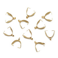 30pcs Clip De Colgante De Acero Inoxidable En Color Oro Para Cadenas Y Pulseras Hecho a Mano Para Fabricación De Joyería - details 2