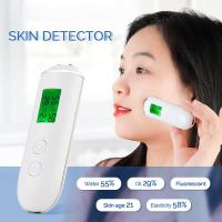 Analyizador De Piel Facial USB Rechargeable Medidor De Contenido De Hidratación Y Aceite De La Piel Detector De Agente Fluorescente Tester De Elasticidad De La Piel - details 0