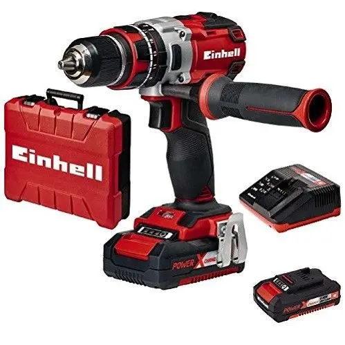Taladro percutor sin escobillas (brushless) Einhell TE-CD 18 LI 2 Baterías + Maletín - 1