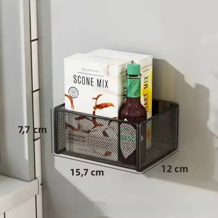 Cesta Magnética Para Refrigerador Almacenamiento Espacioso Para Verduras Frutas Y Debris Soporte Lateral Duradero Y Versátil Instalación Fácil - 1