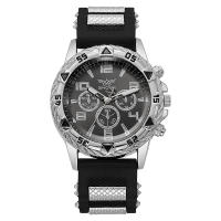Reloj De Pulsera De Hombre De Lujo 2024 Reloj Deportivo Casual De Acero Inoxidable Reloj De Cuarzo Para Negocios Con Correa De Silicona Resistente Al Shock - details 5